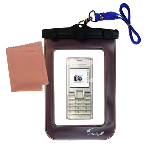 Waterproof Case compatible with the Sony Ericsson k200i to use underwater