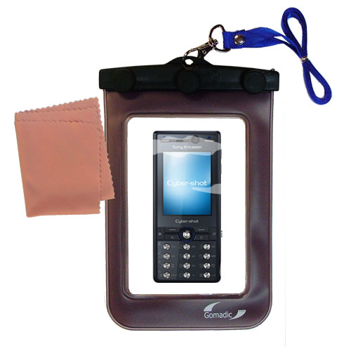 Waterproof Case compatible with the Sony Ericsson k810i to use underwater