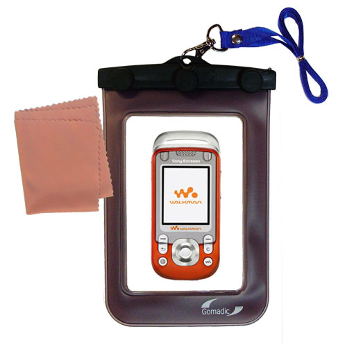 Waterproof Case compatible with the Sony Ericsson M600i to use underwater