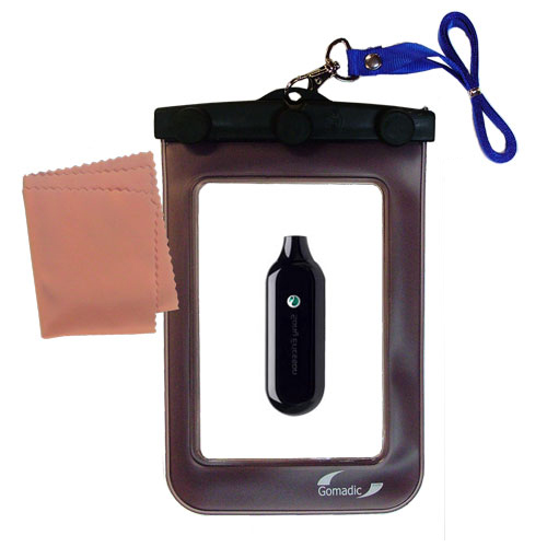 Waterproof Case compatible with the Sony Ericsson MBR-100 Music Receiver to use underwater