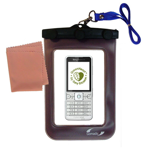 Waterproof Case compatible with the Sony Ericsson Naite A to use underwater