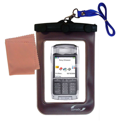 Waterproof Case compatible with the Sony Ericsson P910c to use underwater
