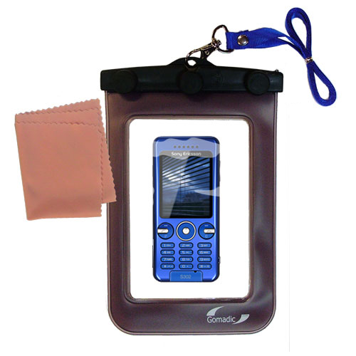 Waterproof Case compatible with the Sony Ericsson S302 to use underwater