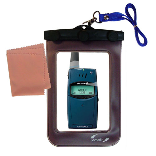 Waterproof Case compatible with the Sony Ericsson T28z to use underwater