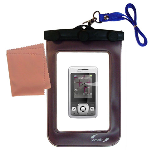 Waterproof Case compatible with the Sony Ericsson T303 to use underwater