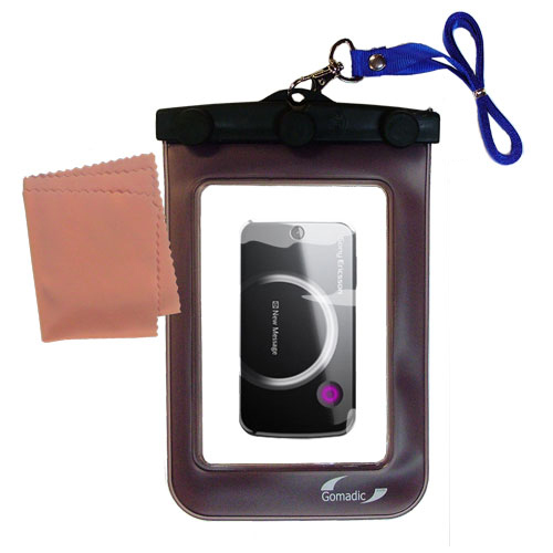 Waterproof Case compatible with the Sony Ericsson TM717 to use underwater