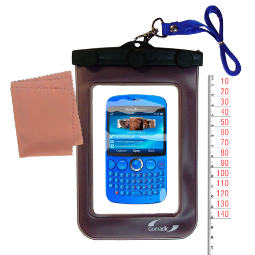 Waterproof Case compatible with the Sony Ericsson txt Pro to use underwater