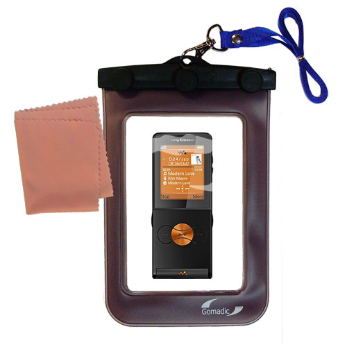 Waterproof Case compatible with the Sony Ericsson W350i to use underwater
