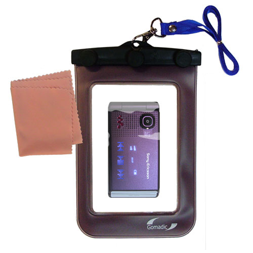 Waterproof Case compatible with the Sony Ericsson w380a to use underwater