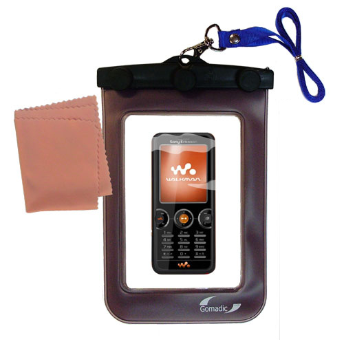 Waterproof Case compatible with the Sony Ericsson w610c to use underwater