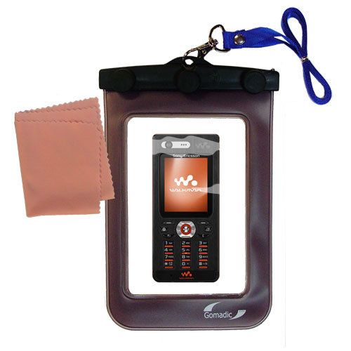 Waterproof Case compatible with the Sony Ericsson w880i to use underwater