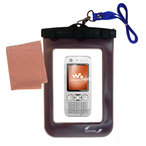 Waterproof Case compatible with the Sony Ericsson w890c to use underwater