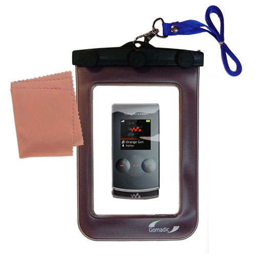 Waterproof Case compatible with the Sony Ericsson W980 to use underwater