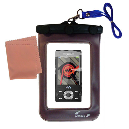 Waterproof Case compatible with the Sony Ericsson W995 / W995a to use underwater