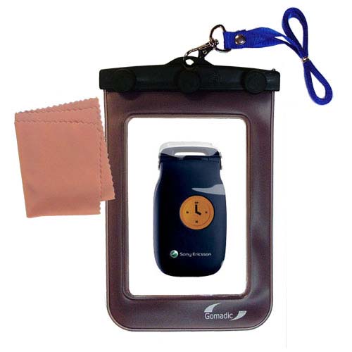 Waterproof Case compatible with the Sony Ericsson Z200 to use underwater