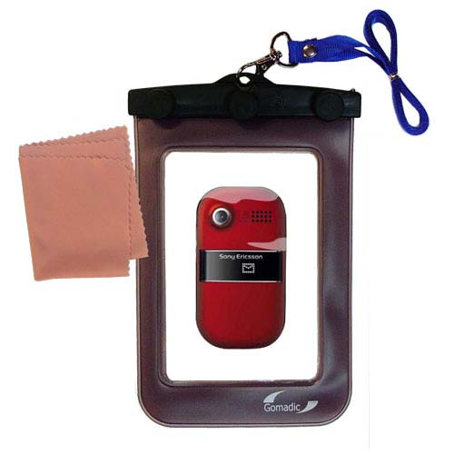 Waterproof Case compatible with the Sony Ericsson z320a to use underwater