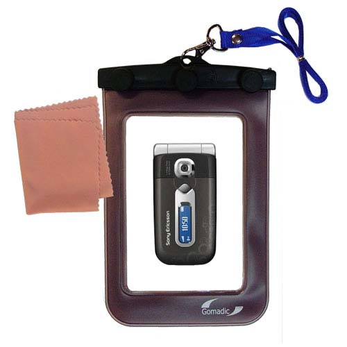 Waterproof Case compatible with the Sony Ericsson z558c to use underwater