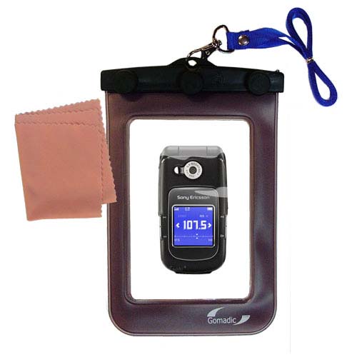 Waterproof Case compatible with the Sony Ericsson z710c to use underwater