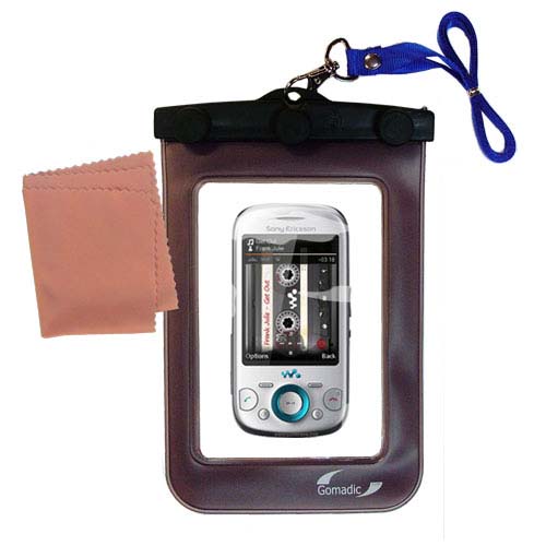 Waterproof Case compatible with the Sony Ericsson Zylo to use underwater