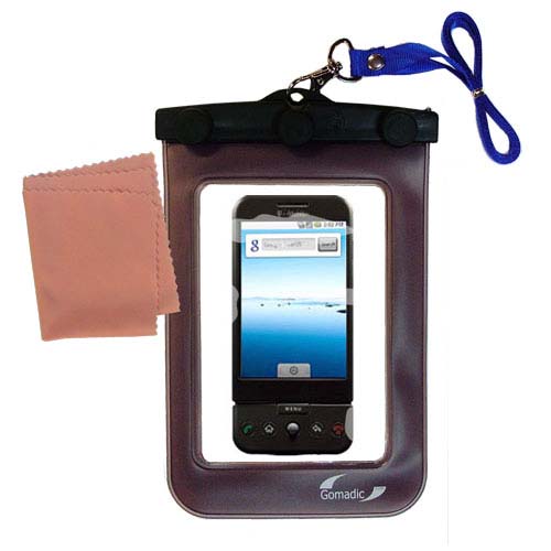 Waterproof Case compatible with the T-Mobile G1 Google to use underwater