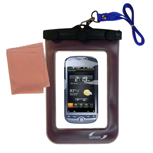 Waterproof Case compatible with the T-Mobile myTouch qwerty to use underwater