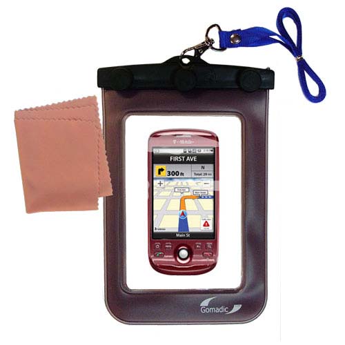 Waterproof Case compatible with the T-Mobile MyTouch2 to use underwater