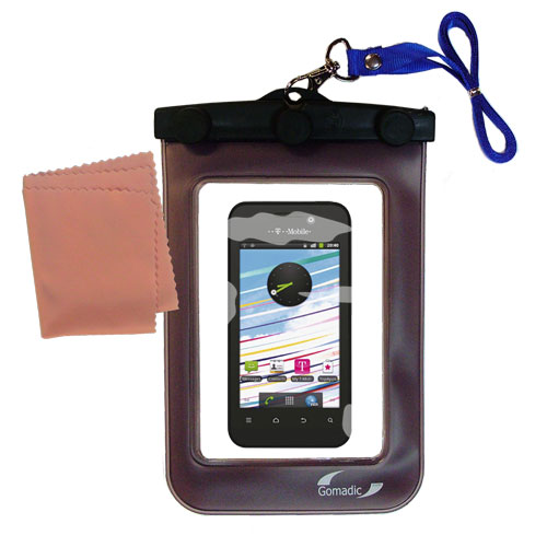 Waterproof Case compatible with the T-Mobile Vivacity to use underwater