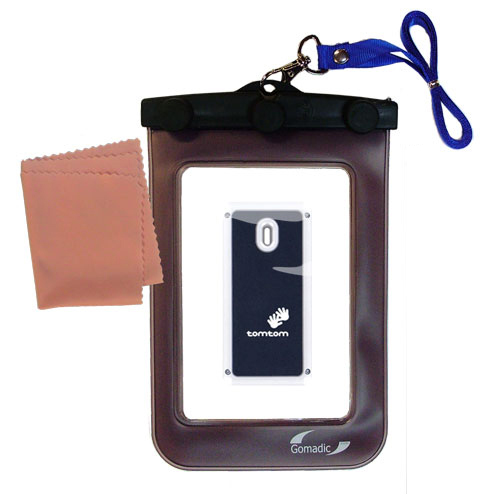 Waterproof Case compatible with the TomTom Mobile 5 to use underwater