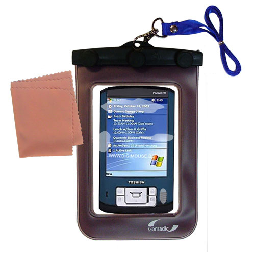 Waterproof Case compatible with the Toshiba e405 to use underwater
