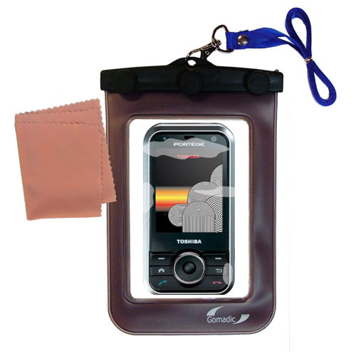 Waterproof Case compatible with the Toshiba G500 to use underwater