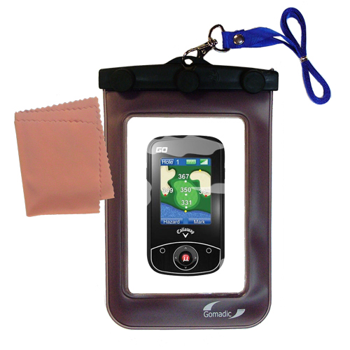 Waterproof Case compatible with the uPro uPro GO Golf GPS to use underwater