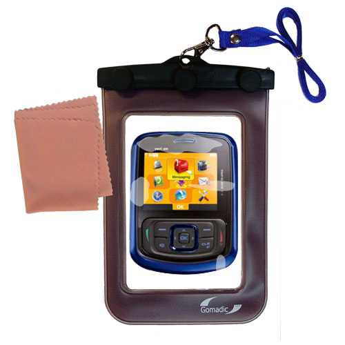 Waterproof Case compatible with the Verizon Blitz 2 to use underwater