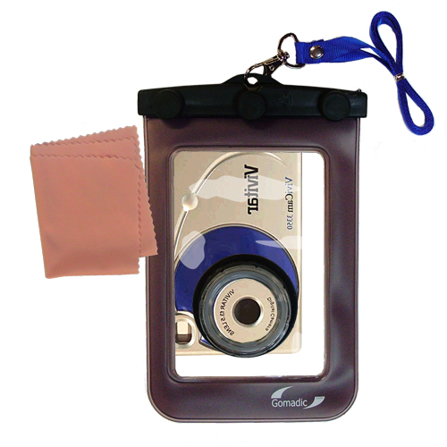 Waterproof Camera Case compatible with the Vivitar ViviCam 3350