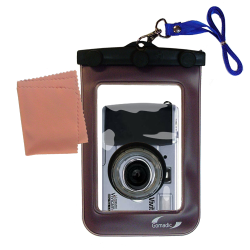 Waterproof Camera Case compatible with the Vivitar ViviCam 3540