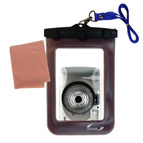 Waterproof Camera Case compatible with the Vivitar ViviCam 3632