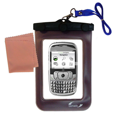 Waterproof Case compatible with the ZTE Memo to use underwater