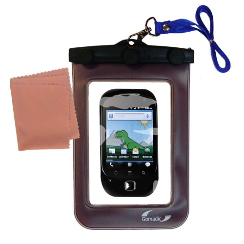 Waterproof Case compatible with the ZTE Mimosa Mini to use underwater