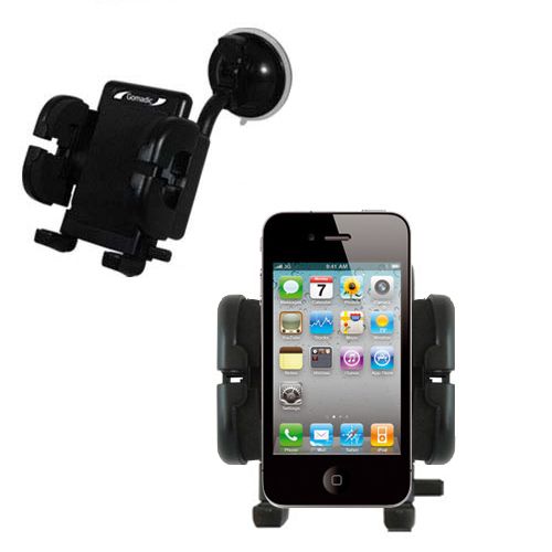 Windshield Holder compatible with the Apple iPhone 4S