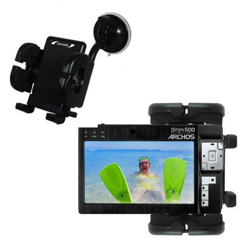 Windshield Holder compatible with the Archos Gmini 500