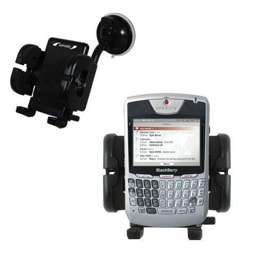 Windshield Holder compatible with the Blackberry 8707v