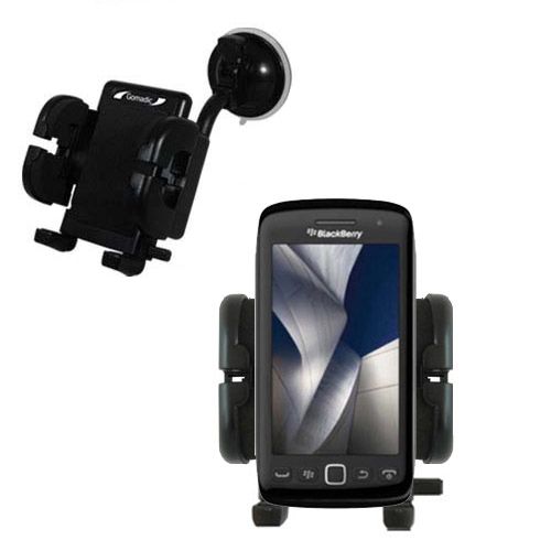 Windshield Holder compatible with the Blackberry Monaco