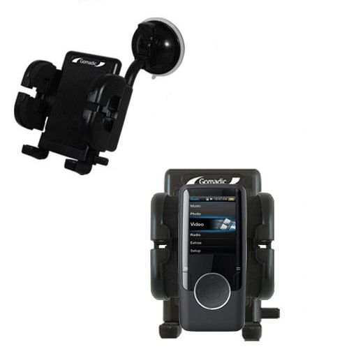 Windshield Holder compatible with the Coby MP727 Video MP3 Player