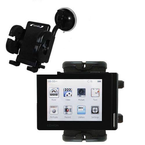 Windshield Holder compatible with the Cowon iAudio D2 Plus