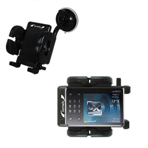 Windshield Holder compatible with the Creative Zen X-Fi with Wireless LAN