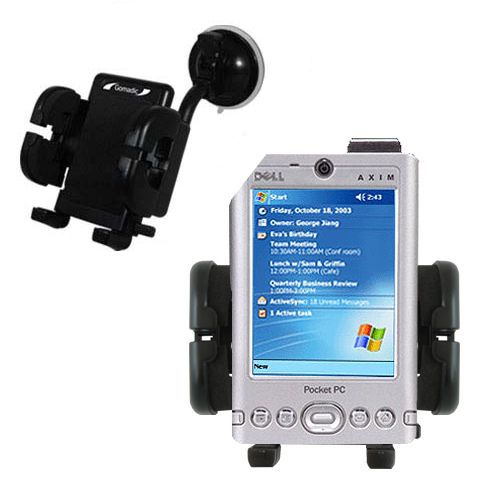 Windshield Holder compatible with the Dell Axim x30