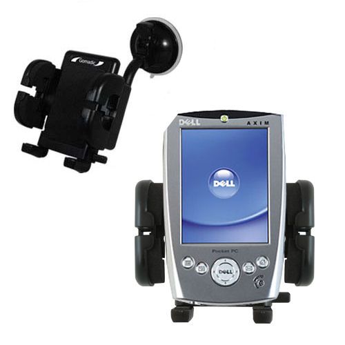 Windshield Holder compatible with the Dell Axim x5