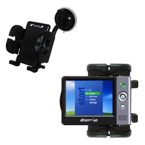Windshield Holder compatible with the Dream'eo Enza 20G Portable Media Player