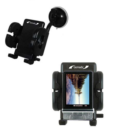 Windshield Holder compatible with the Ematic E5 Series