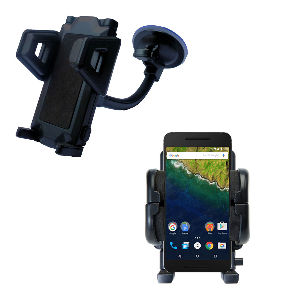 Windshield Holder compatible with the Google Nexus 6P