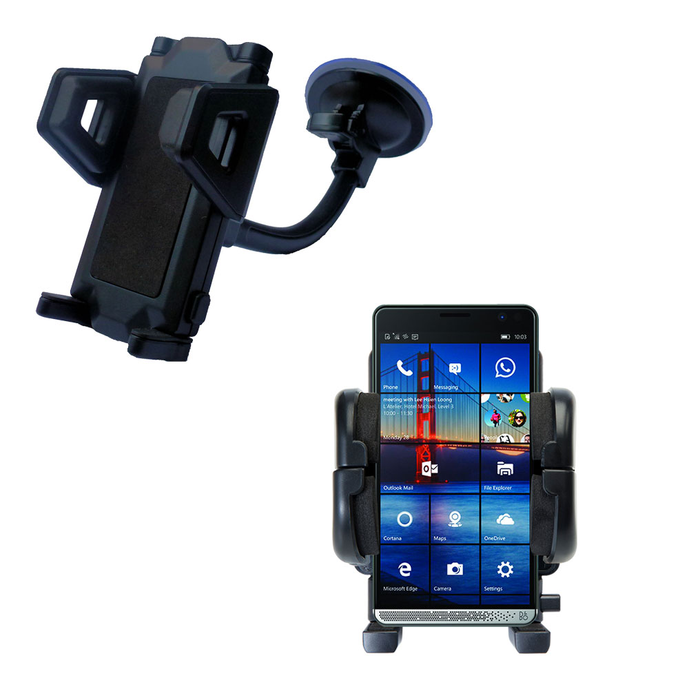 Windshield Holder compatible with the HP Elite X3
